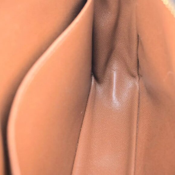 LOUIS VUITTON Compiegne 23 Clutch Hand Bag Monogram Leather Brown - Picture 10 of 15